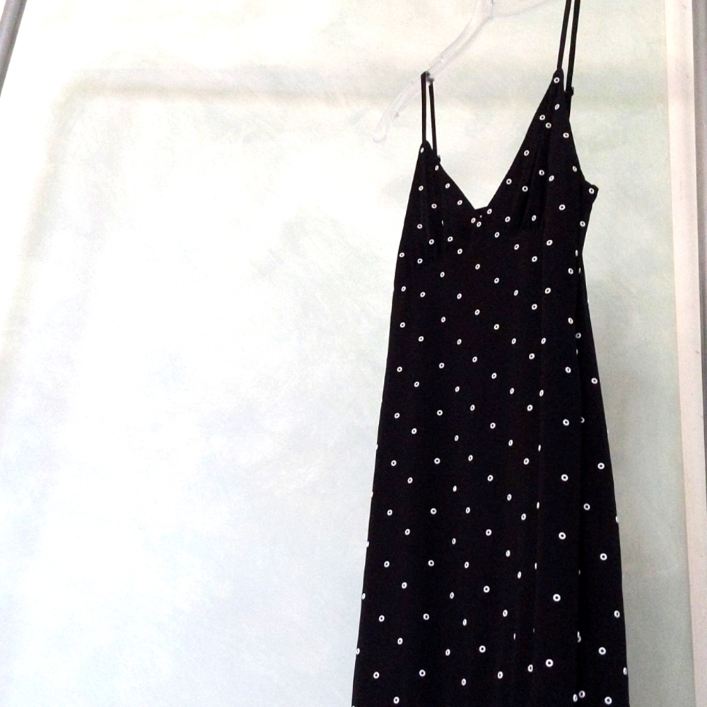 Black and white dress